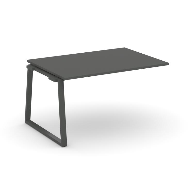 Style Project Проходной наб. элем. перег. стола SN-6T1.NSPRG-001.3 Антрацит/Металл Антрацит 980*980*