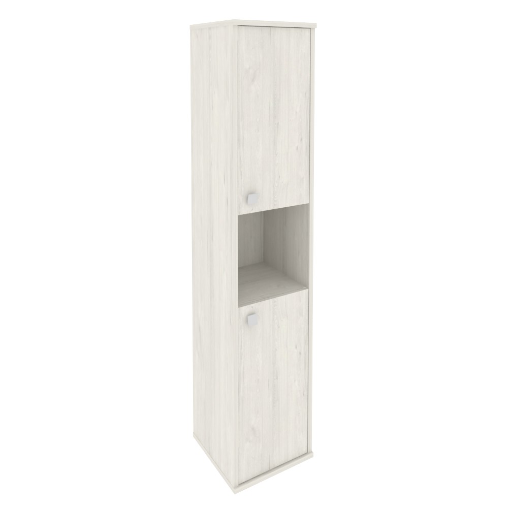 Style Шкаф высокий узкий правый Л.СУ-1.5 (R) Дуб Наварра 412*410*1980