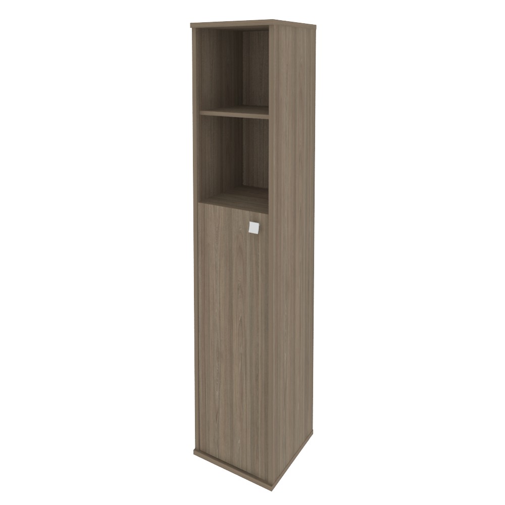 Style Шкаф высокий узкий левый Л.СУ-1.6 (L) Вяз Благородный 412*410*1980