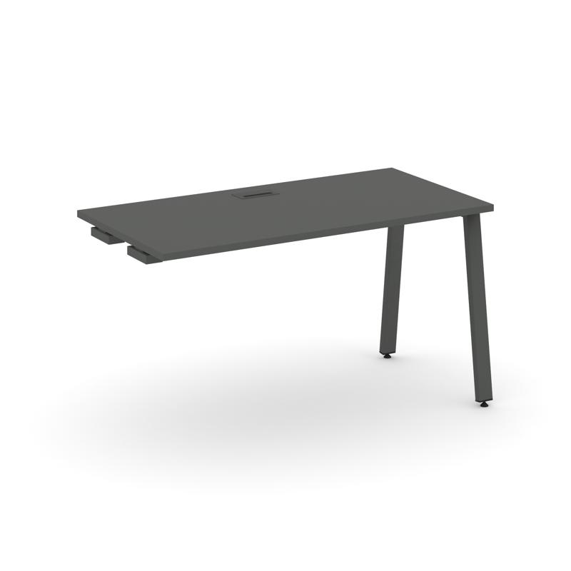 Style Project Стол-приставка к опор. элем. SN-6A.OPRS-013 Антрацит/Металл Антрацит 1380*700*750