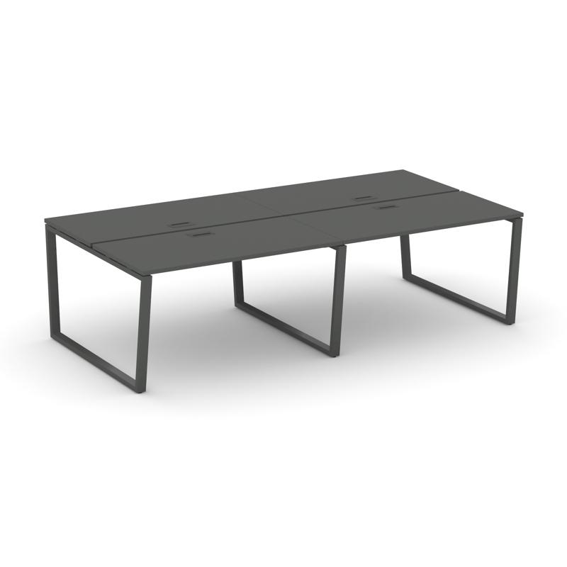 Style Project Рабочая станция 2-х сторон. SN-6T2.DRS-042 Антрацит/Металл Антрацит/Черный Пластик 236