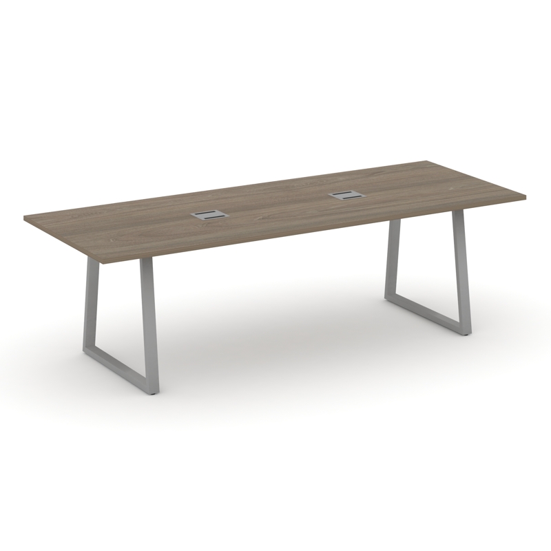 Style Project Direct Стол переговорный SN-6T1.SPRG-258 Вяз Благородный/Металл Серый/Заглушка Металл