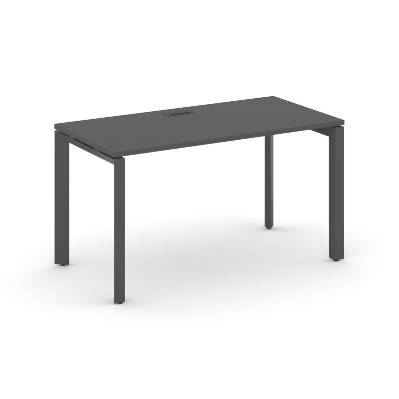 Style Project Стол письменный SN-59P.SP-022 Антрацит/Металл Антрацит/Черный Заглушка 1180*800*750