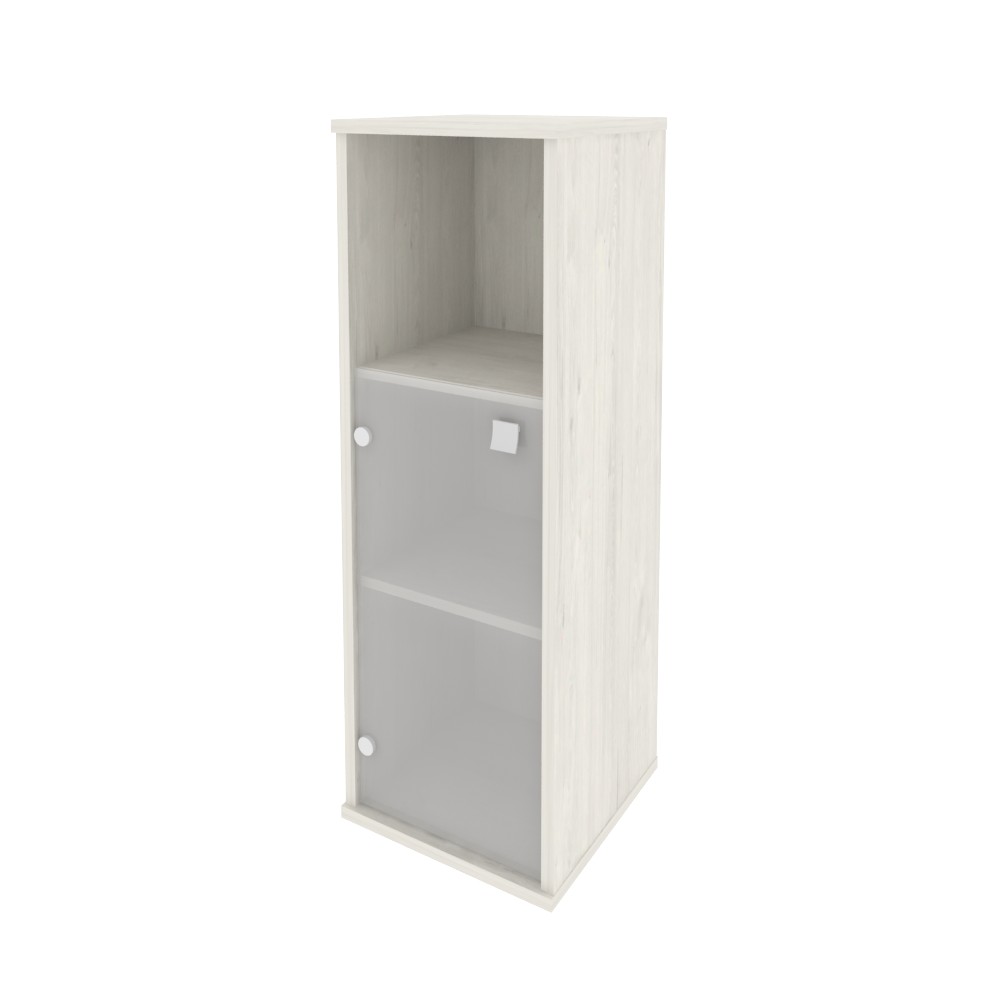 Style Шкаф средний узкий левый Л.СУ-2.2 (L) Дуб Наварра 412*410*1215