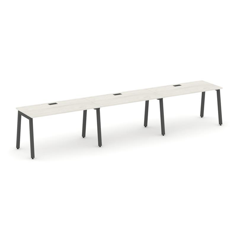 Style Project Рабочая станция 1 сторон. SN-5A.ORS-034 Дуб Наварра/Металл Антрацит 4740*600*750