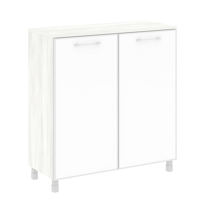 Yalta Шкаф квадратный LT.SD-1.4 R white Снежная Патина/Стекло White 1098*452*1168