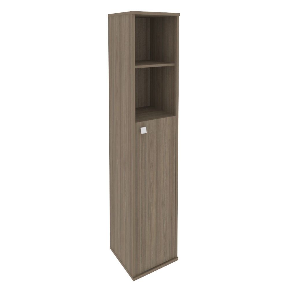 Style Шкаф высокий узкий правый Л.СУ-1.6 (R) Вяз Благородный 412*410*1980