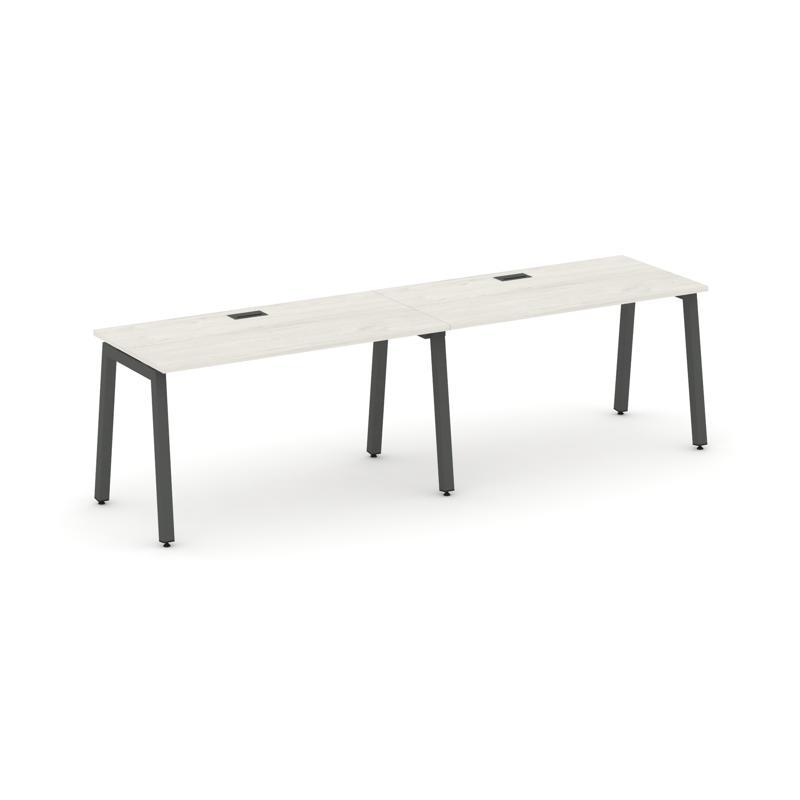 Style Project Рабочая станция 1 сторон. SN-5A.ORS-002 Дуб Наварра/Металл Антрацит 2360*600*750