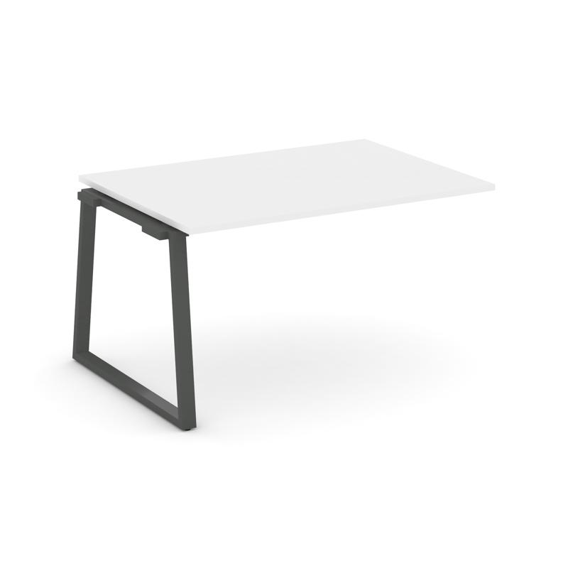 Style Project Проходной наб. элем. перег. стола SN-6T1.NSPRG-001.3 Белый/Металл Антрацит 980*980*750