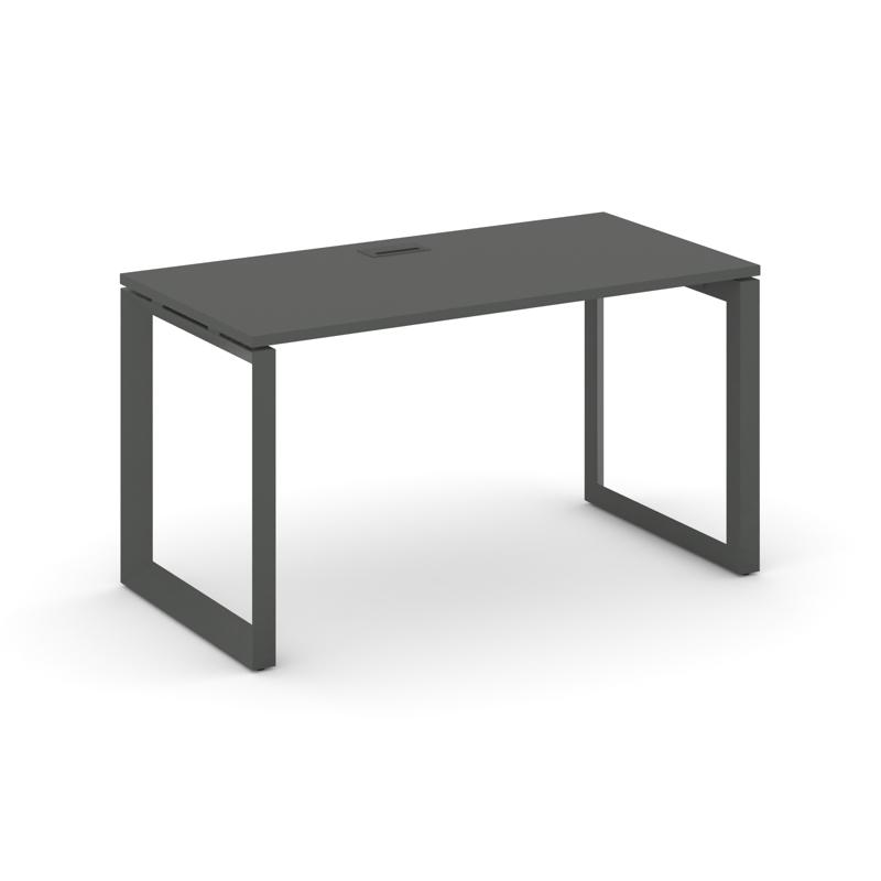 Style Project Стол письменный SN-59O.SP-003 Антрацит/Металл Антрацит/Черный Заглушка 1380*600*750