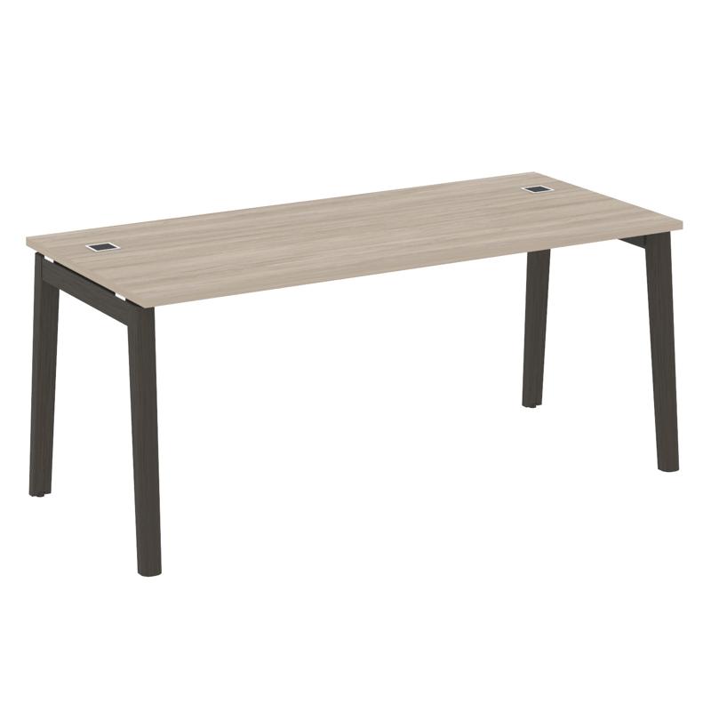 Onix Wood Direct Стол руководителя OW.SRR-5.8 Дуб Аттик/Дуб Темный/Металл Антрацит 1780*800*750