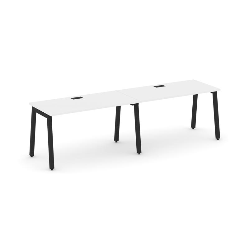 Style Project Рабочая станция 1 сторон. SN-5A.ORS-001 Белый/Металл Черный 1960*600*750