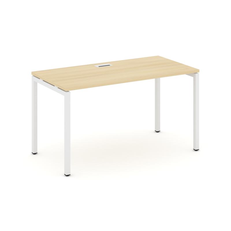 Style Project Стол письменный SN-4P.SP-025 Акация Лорка/Металл Белый 1780*800*750