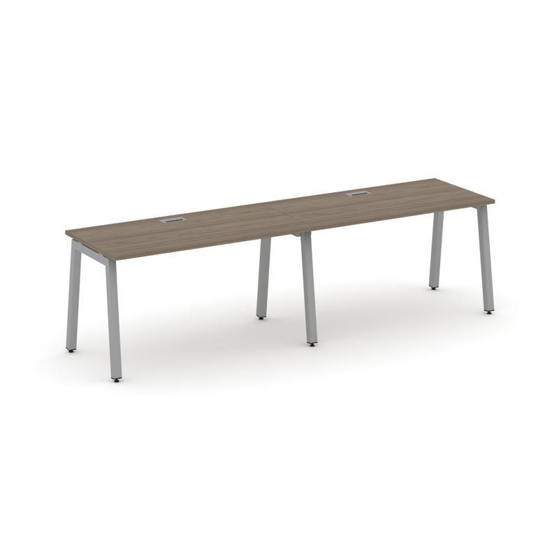 Style Project Рабочая станция 1 сторон. SN-5A.ORS-003 Вяз Благородный/Металл Серый 2760*600*750