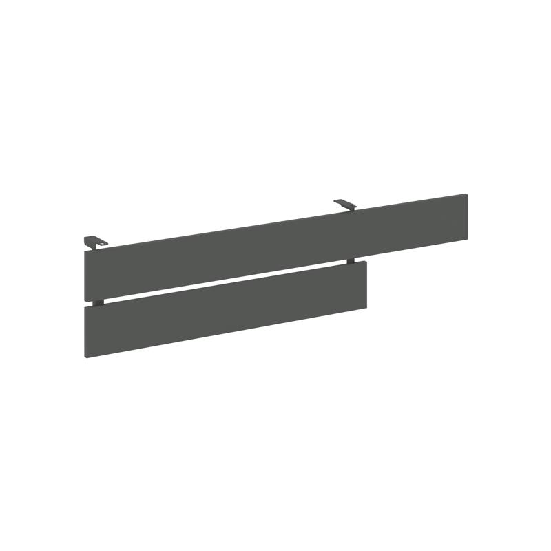 Rift Direct Царга стола с опорной тумбой RF.CST-003 Антрацит/Металл Антрацит 1296/868*18*340