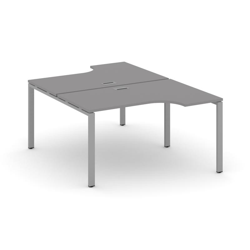 Стайл Проджект Рабочая станция эргономичная SN-6P.DRPA-021 Серый Пепел/Металл Серый 1380*1632/1992*7