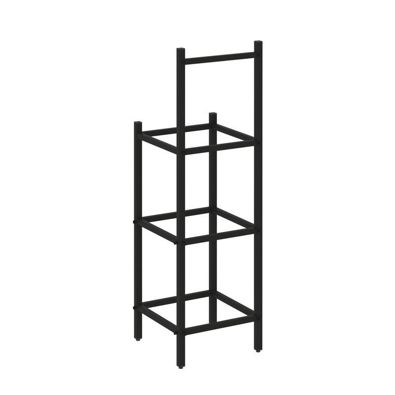Loft Угловой проходной переходной модуль VR.L-SL.UPK-1.2.3 Металл Черный 446*446*1458