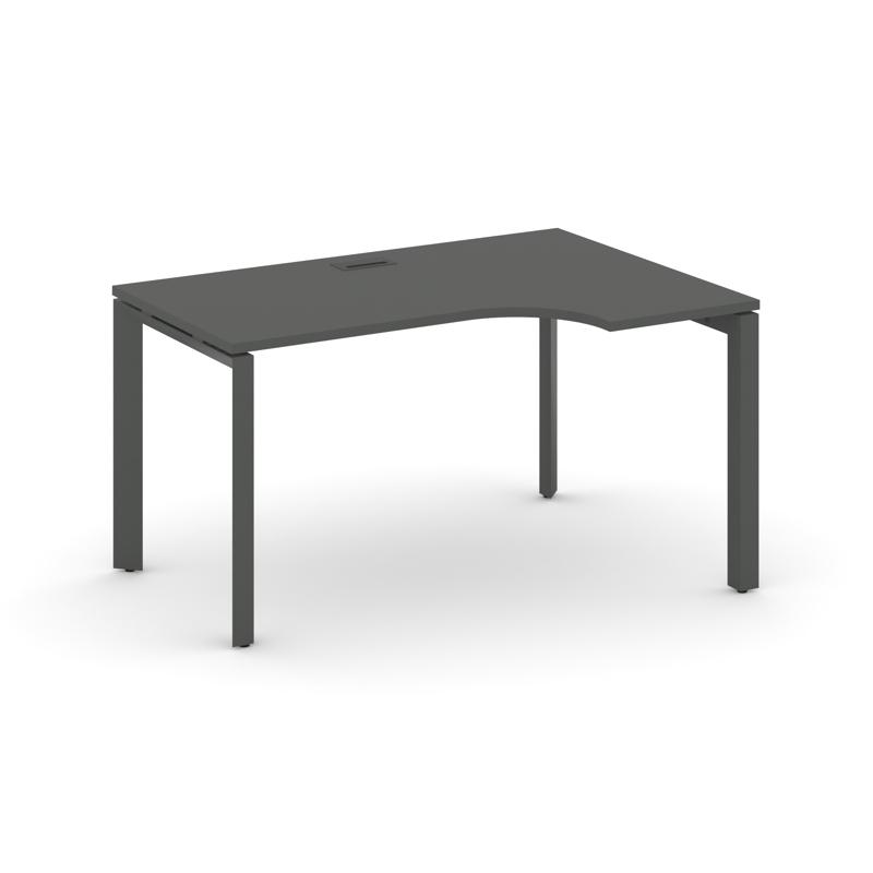 Style Project Стол рабочий эргономичный SN-59P.SPA-021(R) Антрацит/Металл Антрацит/Черный Заглушка 1