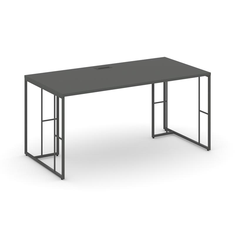 Rift Direct Стол руководителя RF.SR-024 Антрацит/Металл Антрацит 1580*800*750