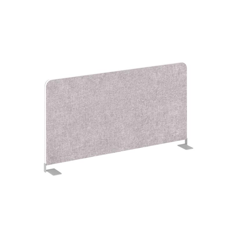 Настольный Экран боковой UNE.TEKRB.WAL-504.25 Velvet Lux 45/Velvet Lux 78/Металл Серый 800*28*497