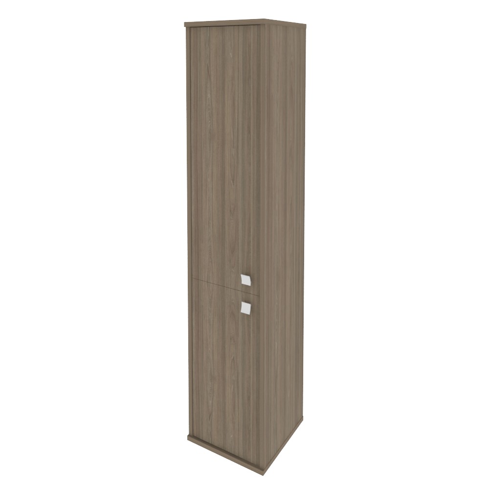 Style Шкаф высокий узкий левый Л.СУ-1.3 (L) Вяз Благородный 412*410*1980