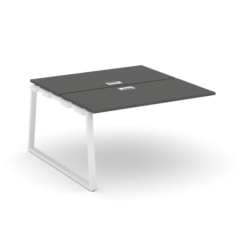 Style Project Проходной наб. элем. SN-6T1.DNRS-022 Антрацит/Металл Белый/Заглушка Пластик Белый 1180