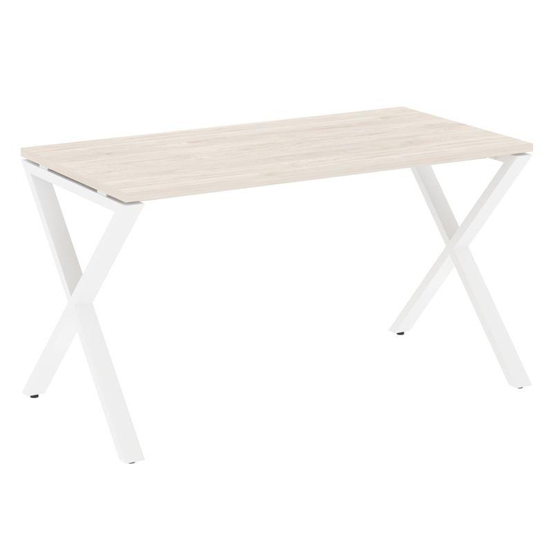 Loft Стол рабочий VR.L-SRX-3.7 Денвер Светлый/Металл Белый 1380*720*750