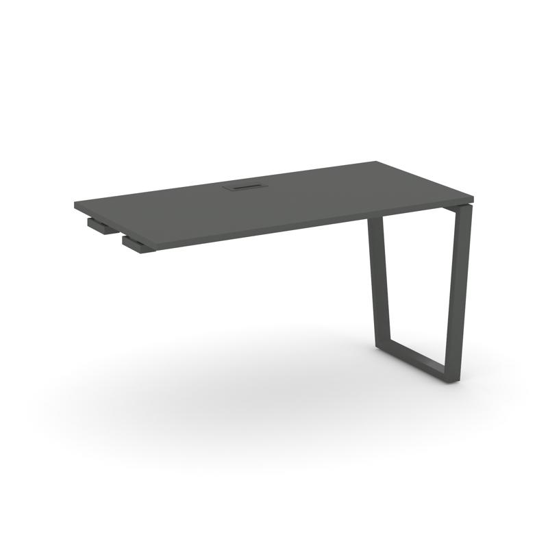 Style Project Стол-приставка к опор. элем. SN-6T2.OPRS-023 Антрацит/Металл Антрацит/Черный Пластик 1