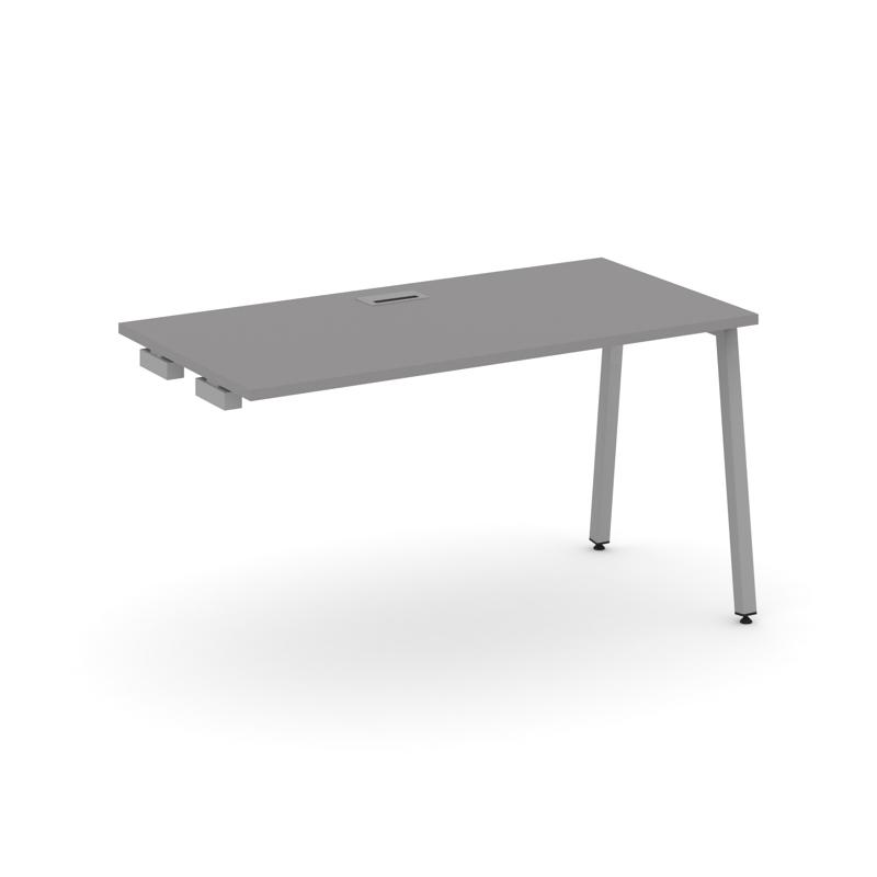 Стайл Проджект Стол приставка к опорным элементам SN-4A.OPRS-011 Серый Пепел/Металл Серый 980*700*75