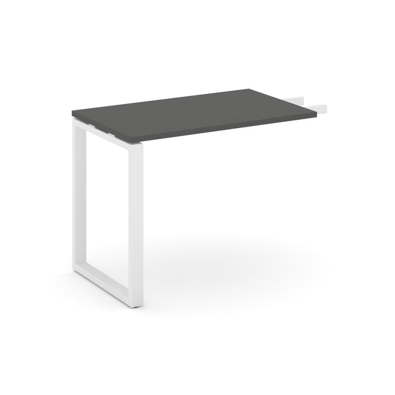 Style Project Брифинг-приставка SN-6O.BR-001 Антрацит/Металл Белый 580*600*750