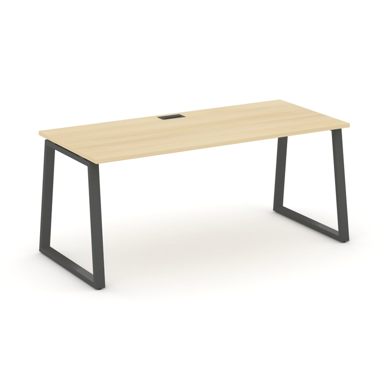 Style Project Direct Стол письменный SN-6T1.SR-024.M Акация Лорка/Металл Антрацит/Заглушка Металл Ан